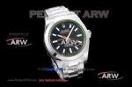 ARF Swiss 2836 Rolex Milgauss Black Face Stainless Steel 40mm Watch